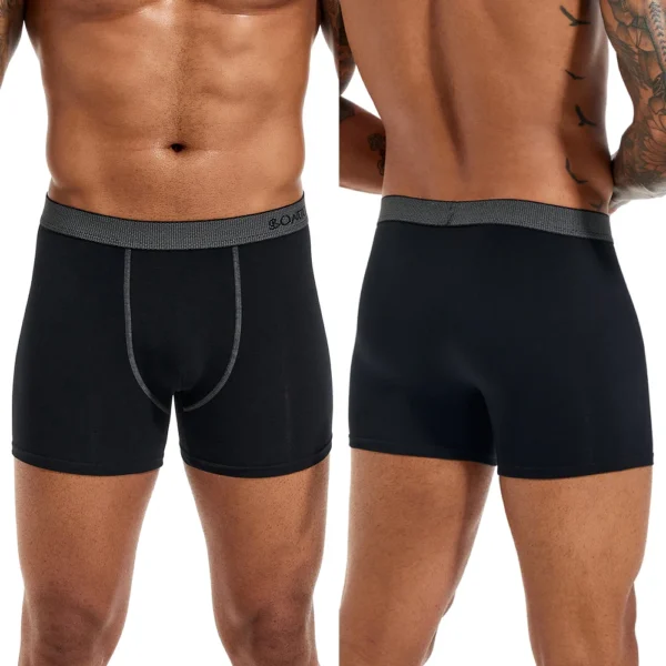 Premium 5-Pack Men's Cotton Boxer Briefs - Image 5