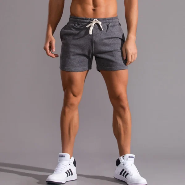 Men's 100% Cotton Casual Shorts with Side Pockets - Image 4