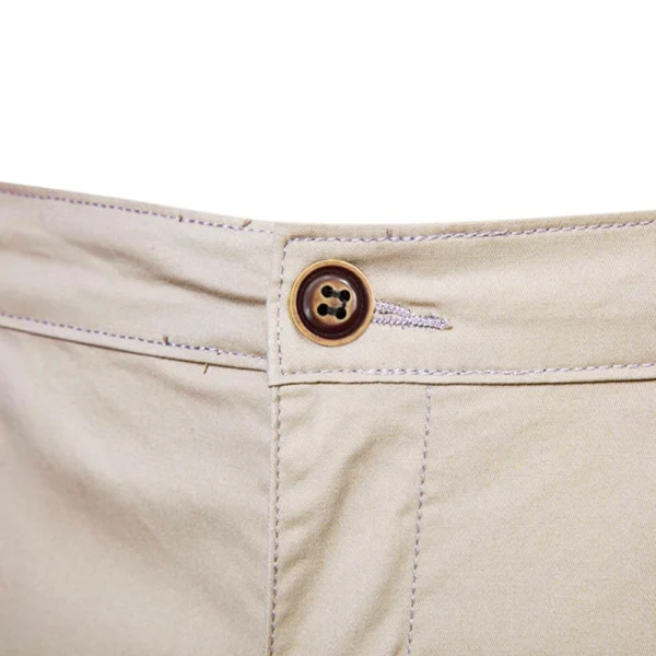 Men's 100% Cotton Elastic Waist Shorts - Image 4