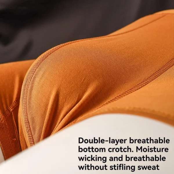 3-Pack Men's Cotton Antibacterial Boxer Briefs - Image 5