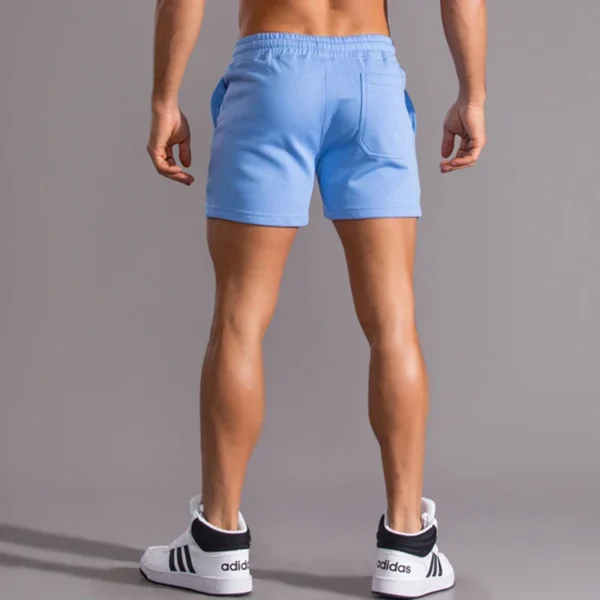 Men's 100% Cotton Casual Shorts with Side Pockets - Image 6