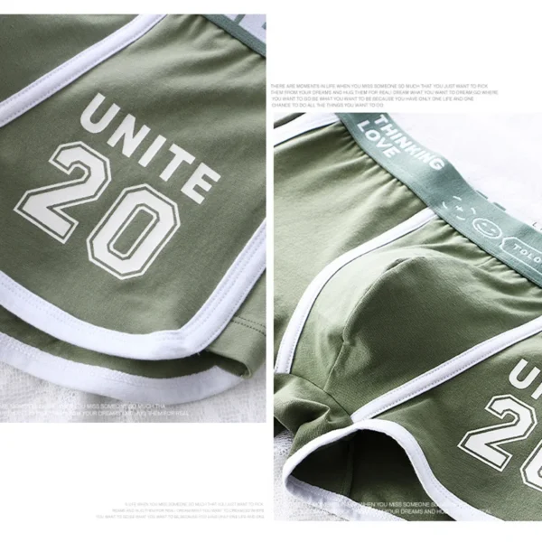 6-Pack Cotton Men's Underwear - Large Size Boxer Shorts - Image 6
