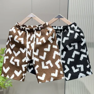 Men's Geometric Print Quick Dry Sport Shorts