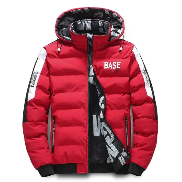 Men's Warm Winter Jacket 2025 Padded Thickened Down Coat with Removable Hood M 6XL - Image 6