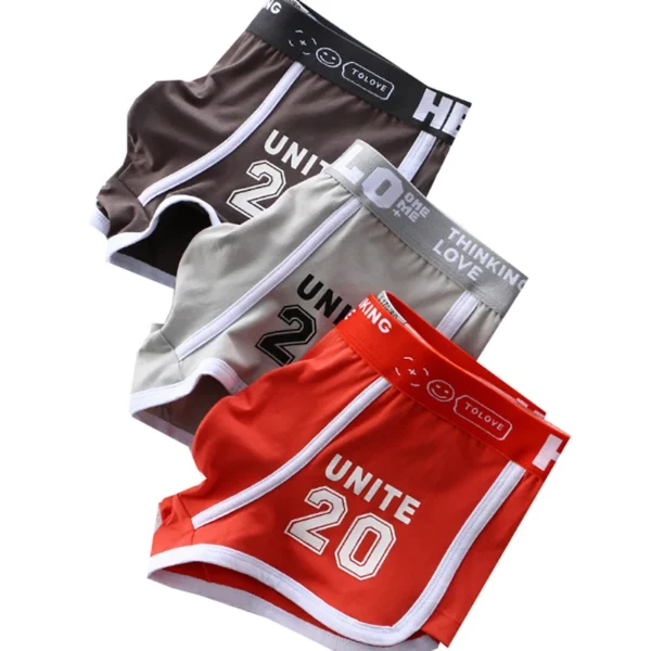 6-Pack Cotton Men's Underwear - Large Size Boxer Shorts - Image 3
