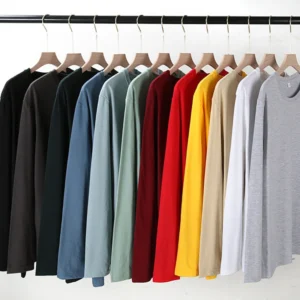 Women's Autumn Long Sleeve Cotton T-Shirt - Loose Fit Casual Top