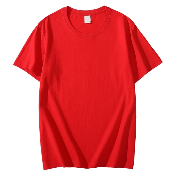 Heavyweight 220g Cotton T-Shirt - 8 Colors - Image 2