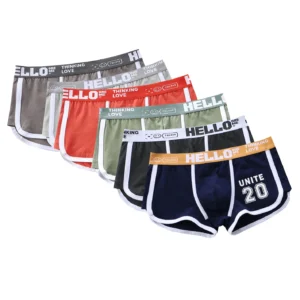 6-Pack Cotton Men's Underwear - Large Size Boxer Shorts