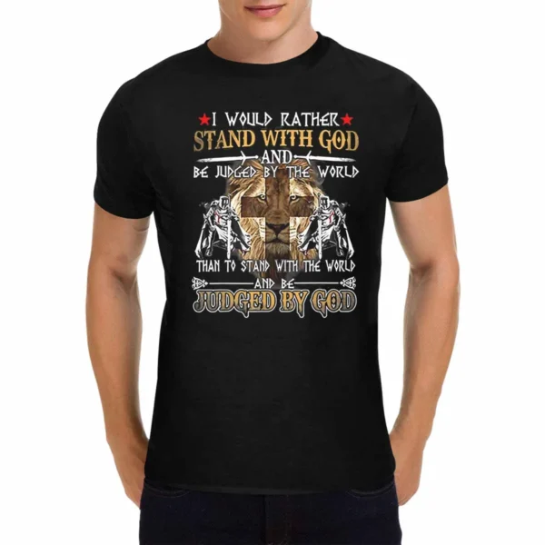 Christian Faith Inspired Cotton T-Shirt