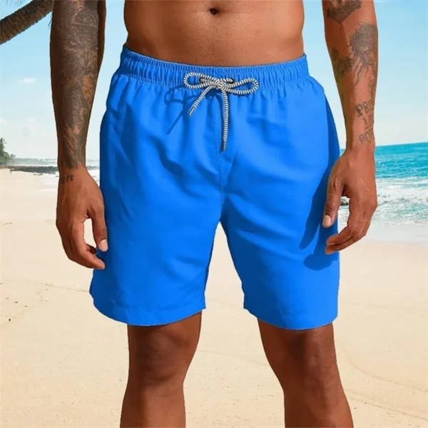 Men's Cargo Shorts with Drawstring Waistband - Image 3