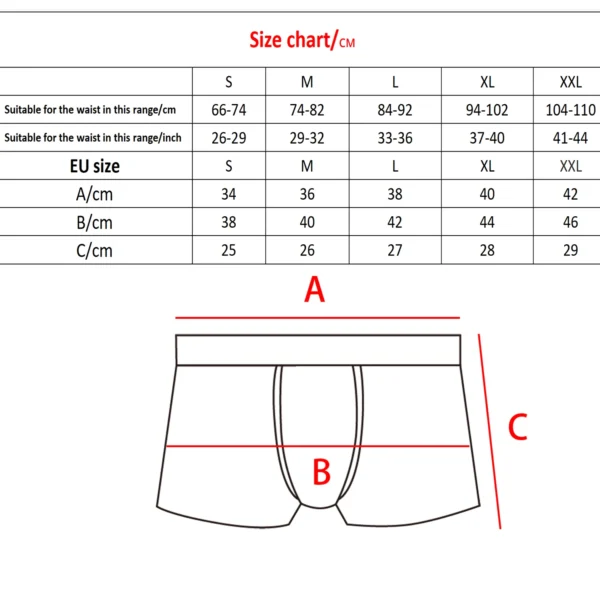 Breathable Men's Underwear 5-Pack - Image 2