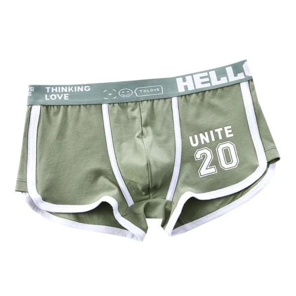 6-Pack Cotton Men's Underwear - Large Size Boxer Shorts - Image 4