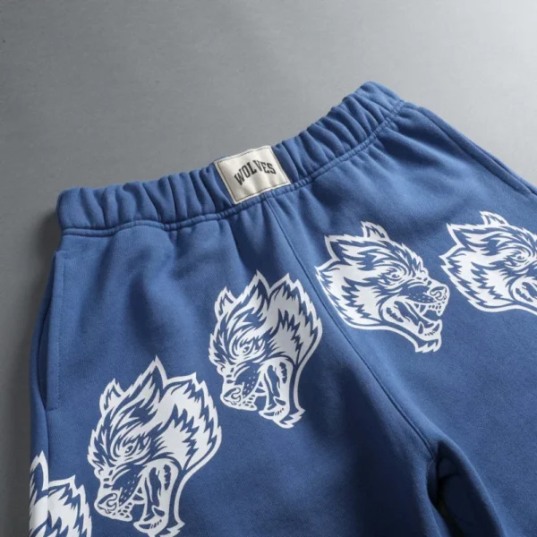 Men's Cartoon Print Pure Cotton Sports Shorts - Image 3