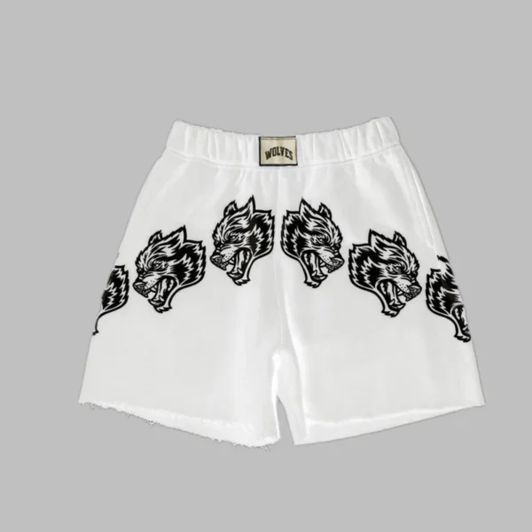 Men's Cartoon Print Pure Cotton Sports Shorts - Image 6