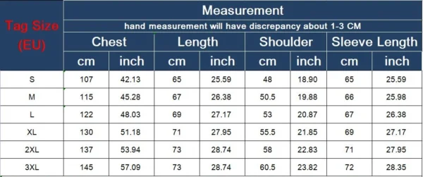 Men's PU Leather Jacket Casual Motorcycle Biker Coat Autumn EU Sizes - Image 6
