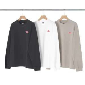 Japanese Style Classic Long Sleeve Cotton T-Shirt