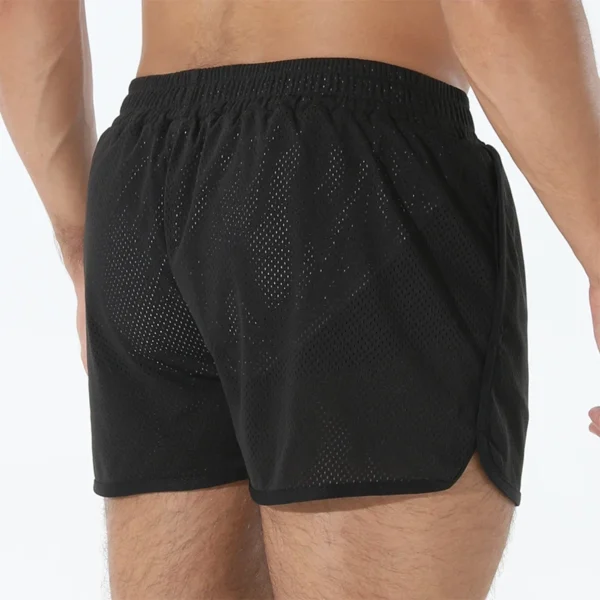 Men's Quick Dry Athletic Shorts with Pockets - Image 5