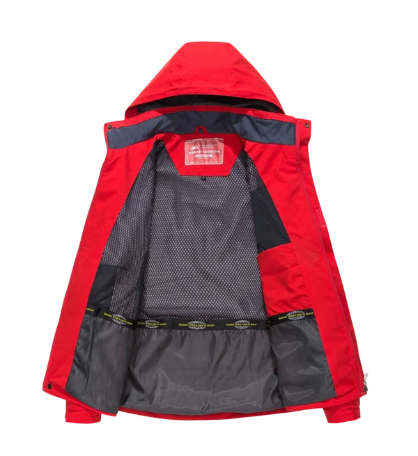 Men's Waterproof Hiking Windbreaker Jacket - Image 3