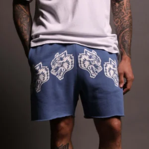 Men's Cartoon Print Pure Cotton Sports Shorts