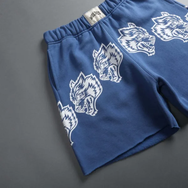 Men's Cartoon Print Pure Cotton Sports Shorts - Image 4