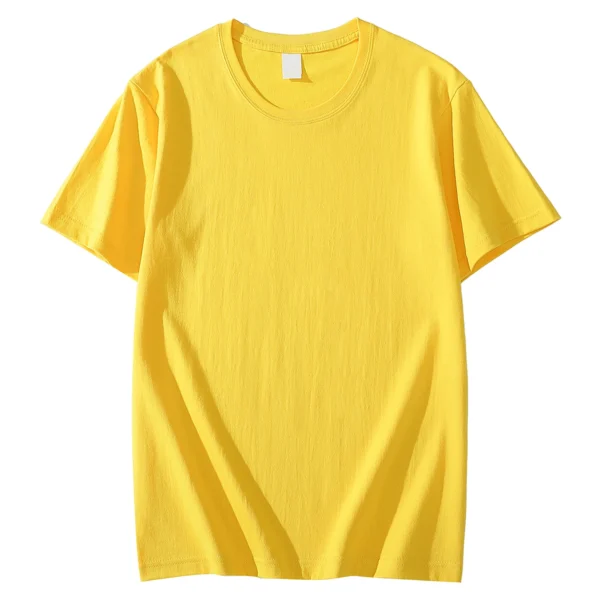 Heavyweight 220g Cotton T-Shirt - 8 Colors - Image 3